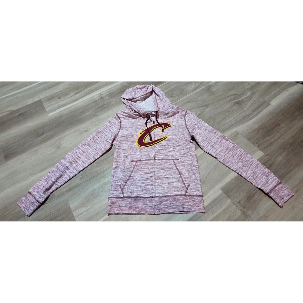 New Era Cleveland Cavaliers Women's Hoodie Sweatshirt Small‎ Maroon NBA